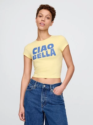 Crop Graphic T-Shirt