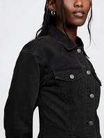 Peplum Denim Jacket