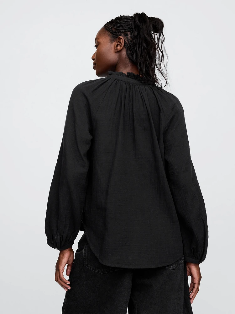 Cotton Gauze Shirt