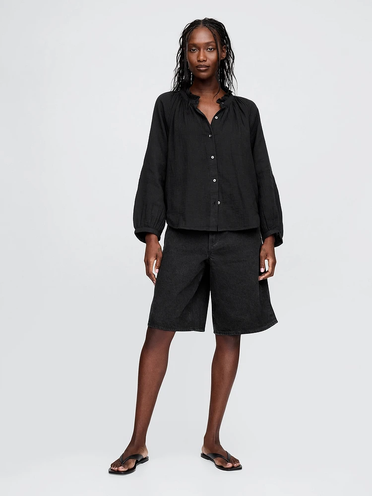 Cotton Gauze Shirt
