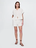 Cotton Gauze Easy Shorts