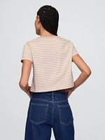 Organic Cotton VintageSoft Cropped T-Shirt