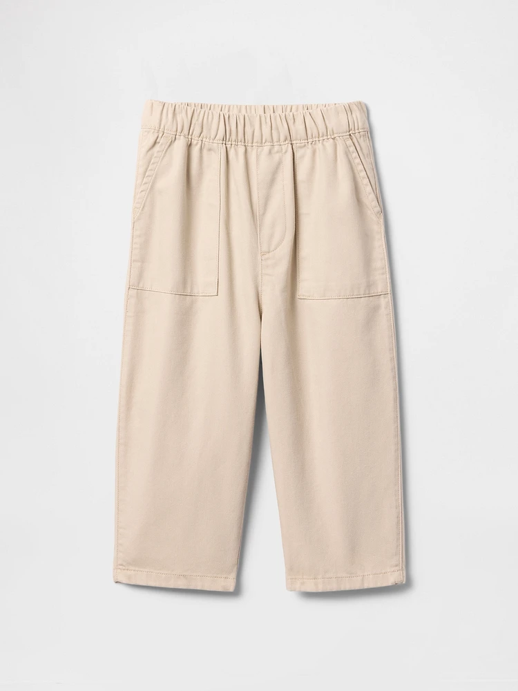 Pantalon coupe baril à taille élastique ultra-doux pour Bébé et Tout-petit