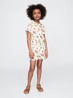 Kids Crinkle Gauze Outfit Set
