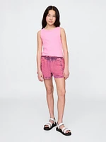 Kids Denim Easy Shorts