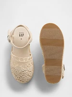 Toddler Crochet Espadrilles