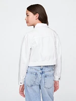 Kids Denim Crop Jacket