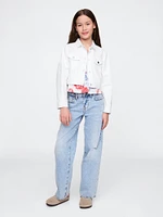 Kids Denim Crop Jacket