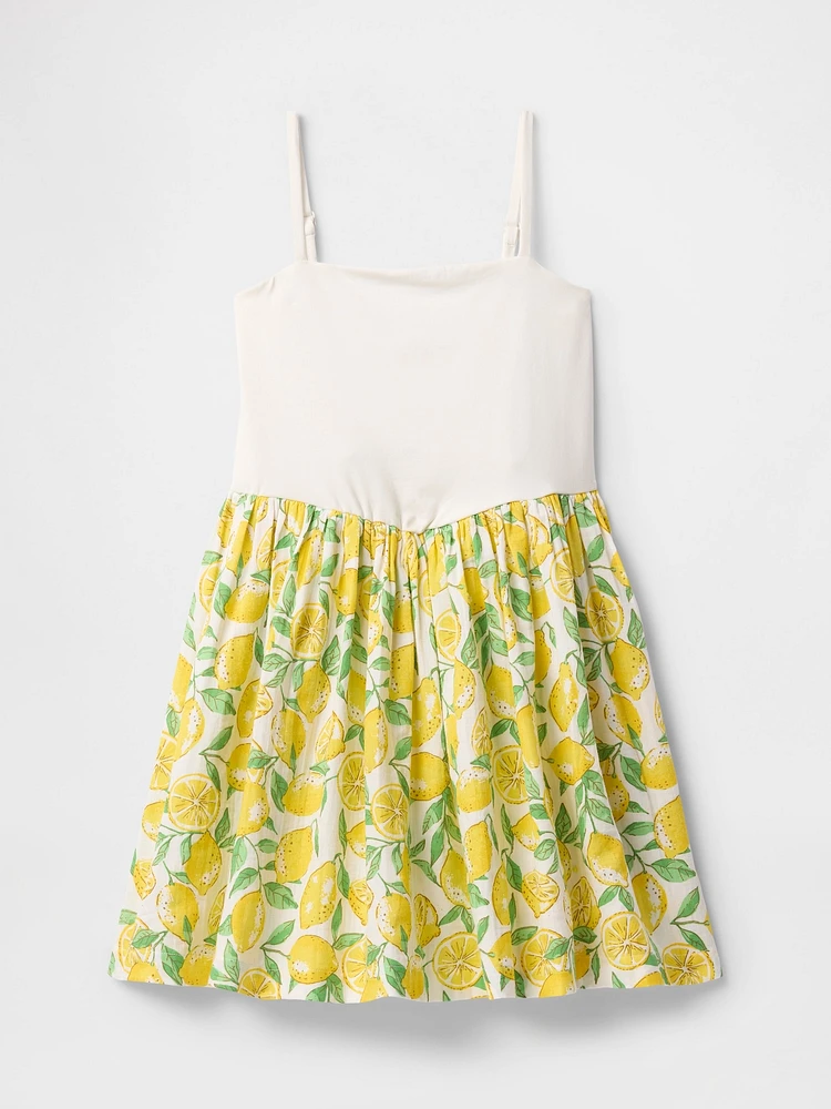 Kids Mixed Media Dress