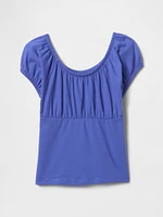 Kids Scoop Neck Top