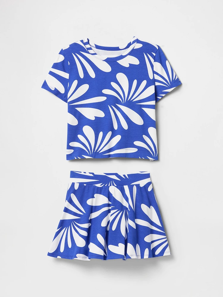 Kids Skort Outfit Set