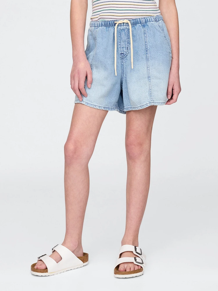 Kids UltraSoft Denim Easy Shorts