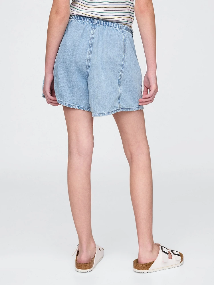 Kids UltraSoft Denim Easy Shorts