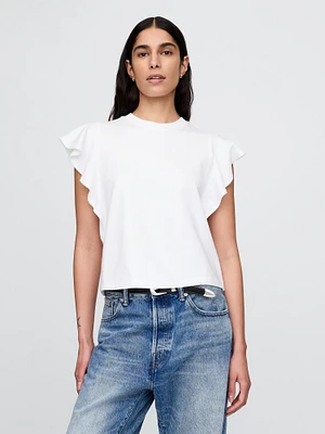 Organic Cotton VintageSoft Heavyweight Crop T-Shirt