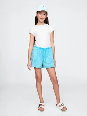 Kids Denim Easy Shorts