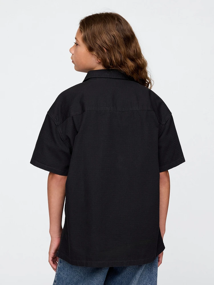 Kids Ripstop Utility Shirt