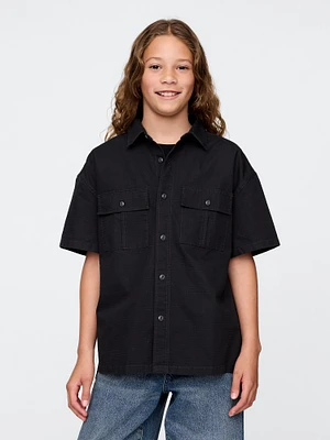 Kids Ripstop Utility Shirt