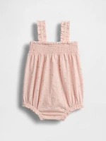 Baby Smocked Shorty One-Piece