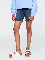Kids Denim Bike Shorts