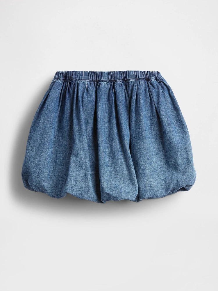 Baby & Toddler Denim Bubble Skort