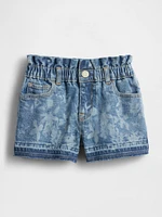 Baby & Toddler Denim Ruffle Stride Shorts