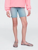 Kids Denim Bike Shorts