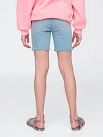 Kids Denim Bike Shorts