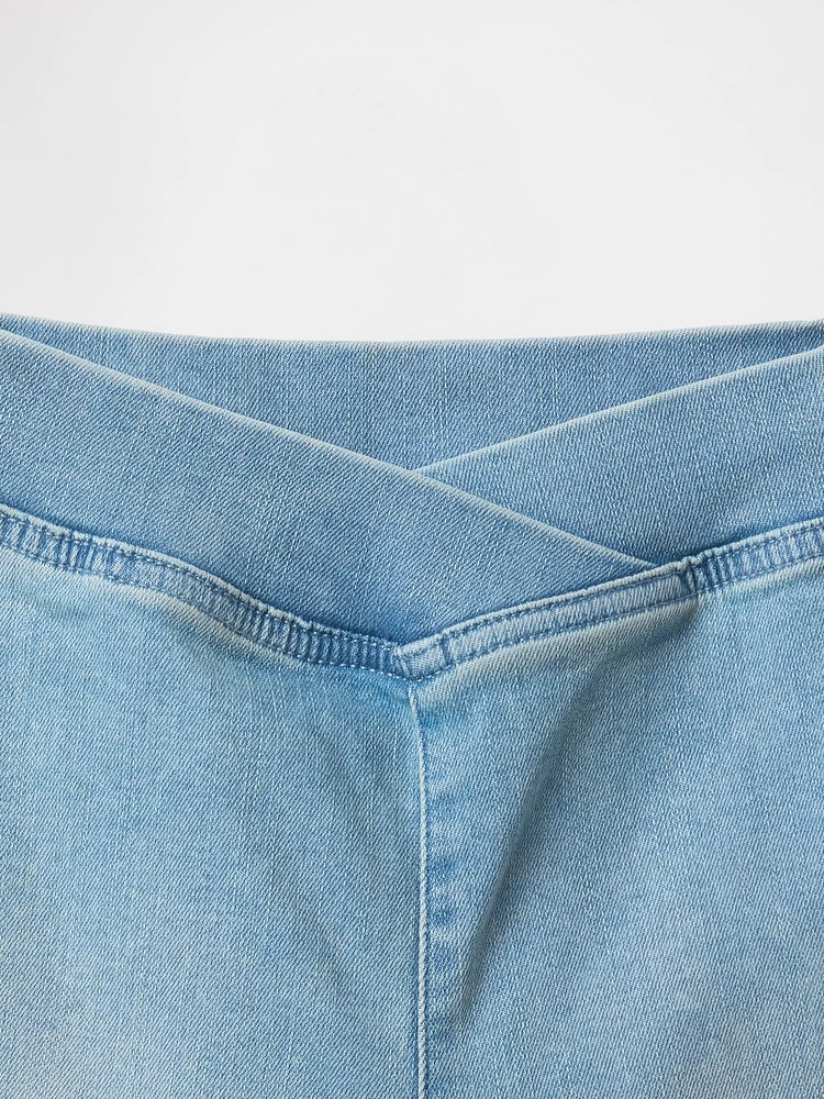 Kids Denim Bike Shorts
