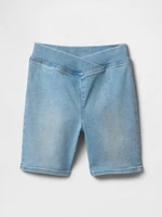 Kids Denim Bike Shorts