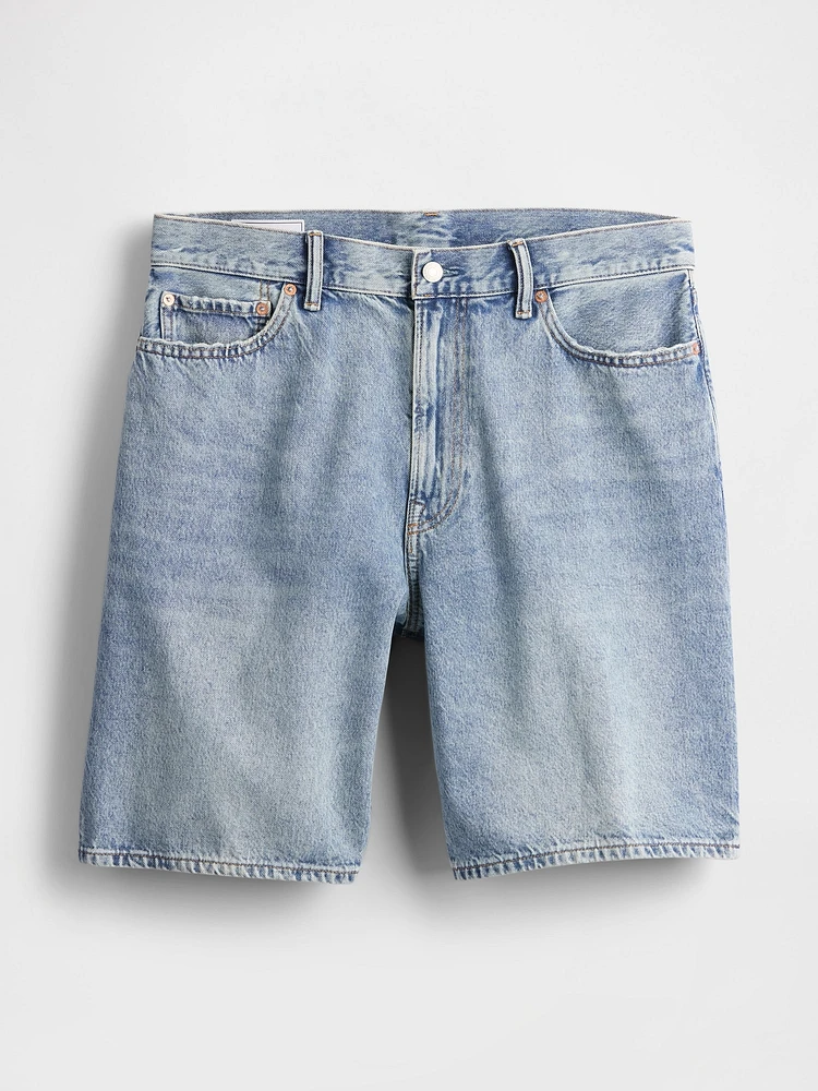 '90s Loose Denim Shorts