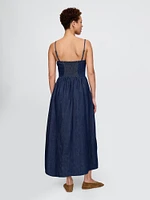 Denim Maxi Dress