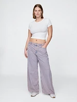 Mid Rise UltraSoft Baggy Jeans