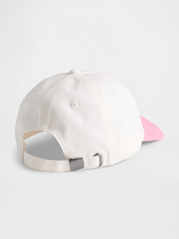 Casquette de baseball en coton biologique à logo Gap