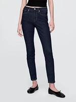 Mid Rise True Skinny Jeans