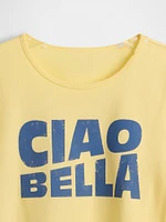Crop Graphic T-Shirt