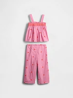 Baby & Toddler Embroidered Outfit Set