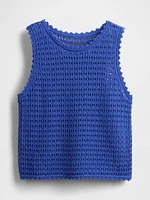 100% Cotton Crochet Tank Top