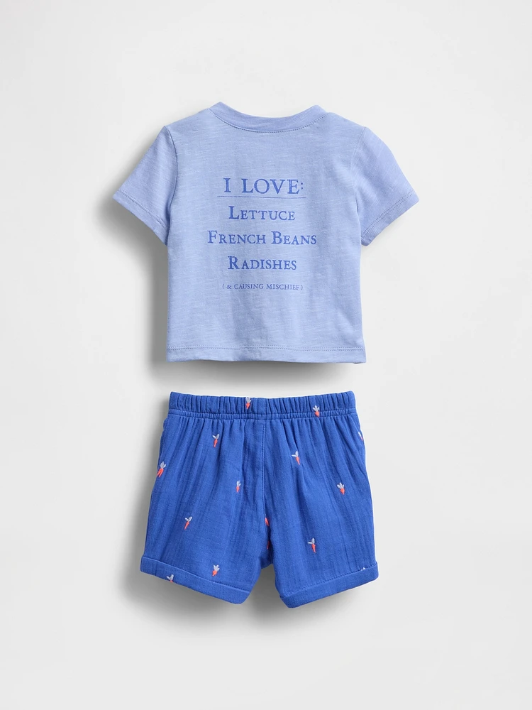 Baby Peter Rabbit™ T-Shirt Outfit Set