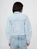 Barrel-Sleeve Icon Denim Jacket