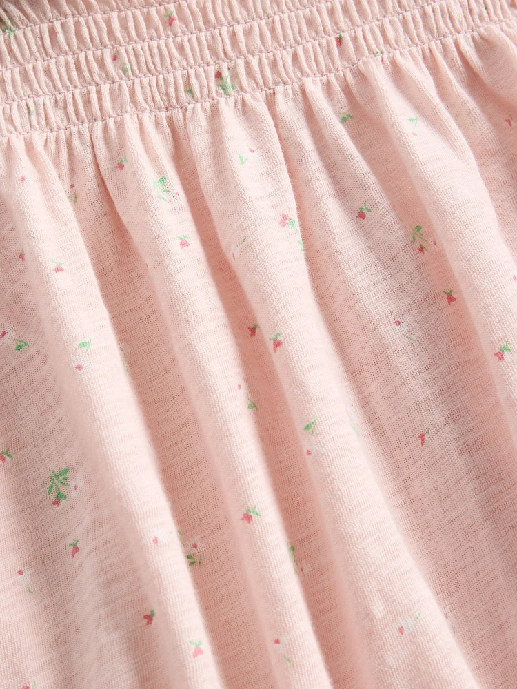Baby Smocked Shorty One-Piece