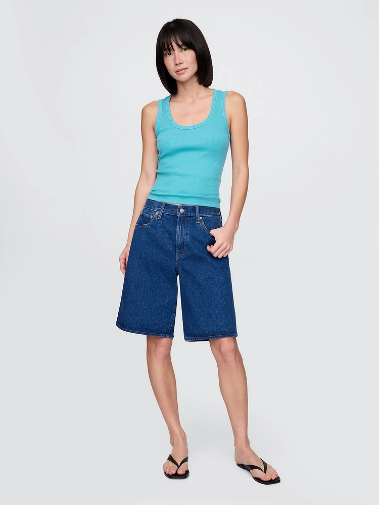 Rib Scoop Tank Top