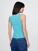 Rib Scoop Tank Top