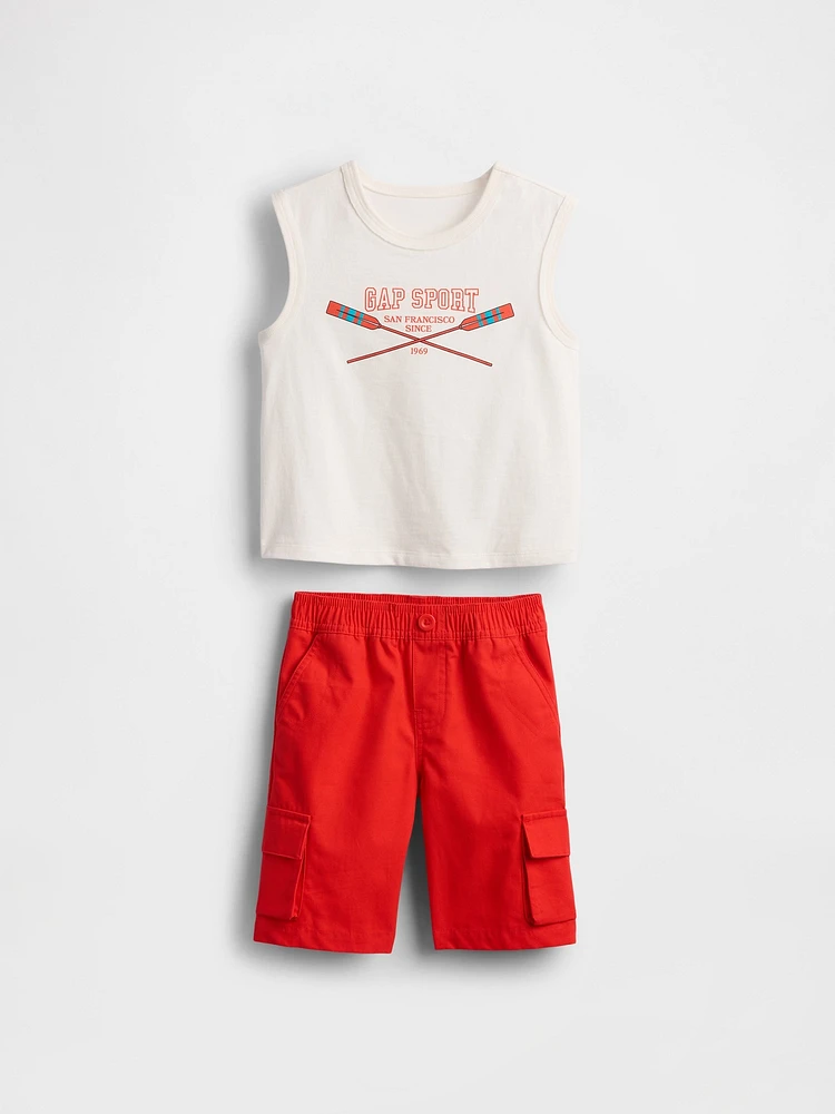 Baby & Toddler Sport Logo Outfit Set