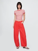 High Rise UltraSoft Horseshoe Jeans