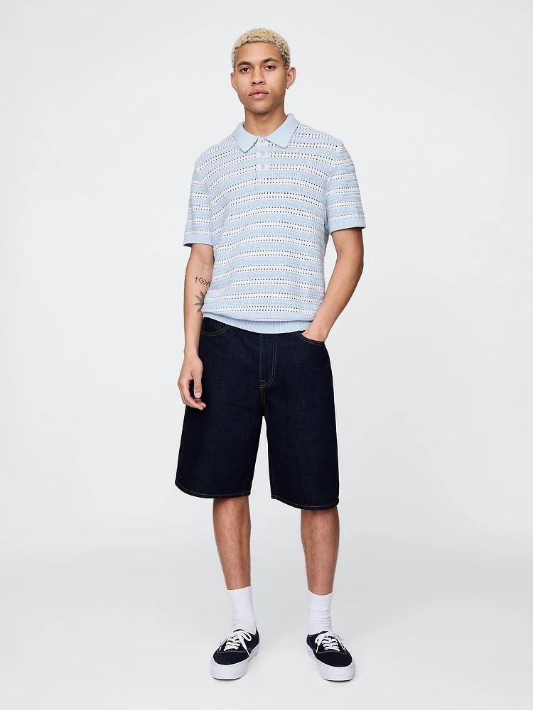 Polo Shirt Sweater