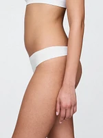 Organic Stretch Cotton No Show Thong