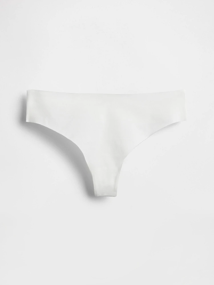 Organic Stretch Cotton No Show Thong