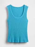 Rib Scoop Tank Top