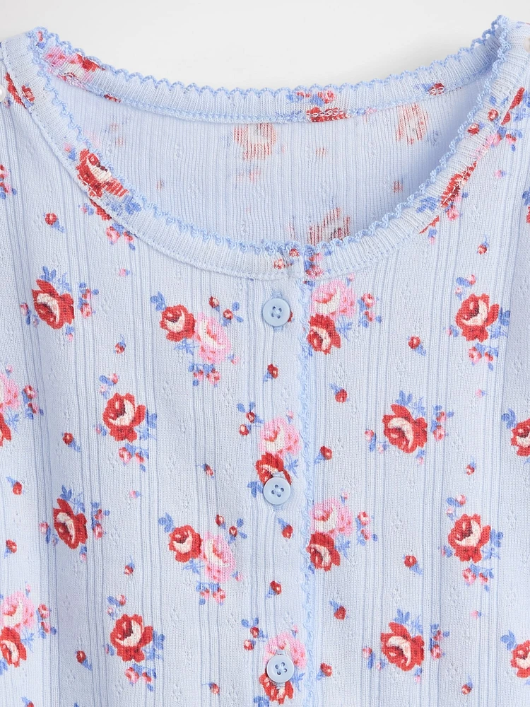 Baby & Toddler Pointelle Rib Top