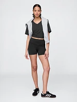GapFit Breathe Cropped V-Neck T-Shirt